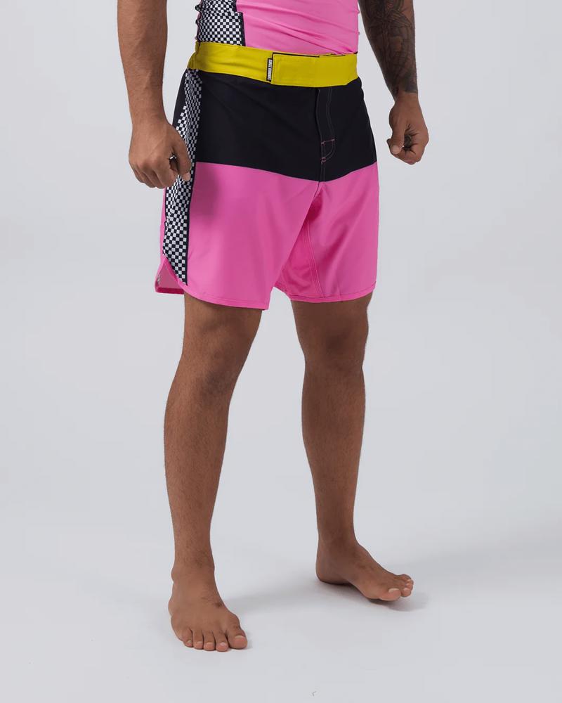 Kingz Retro grappling shorts -pink